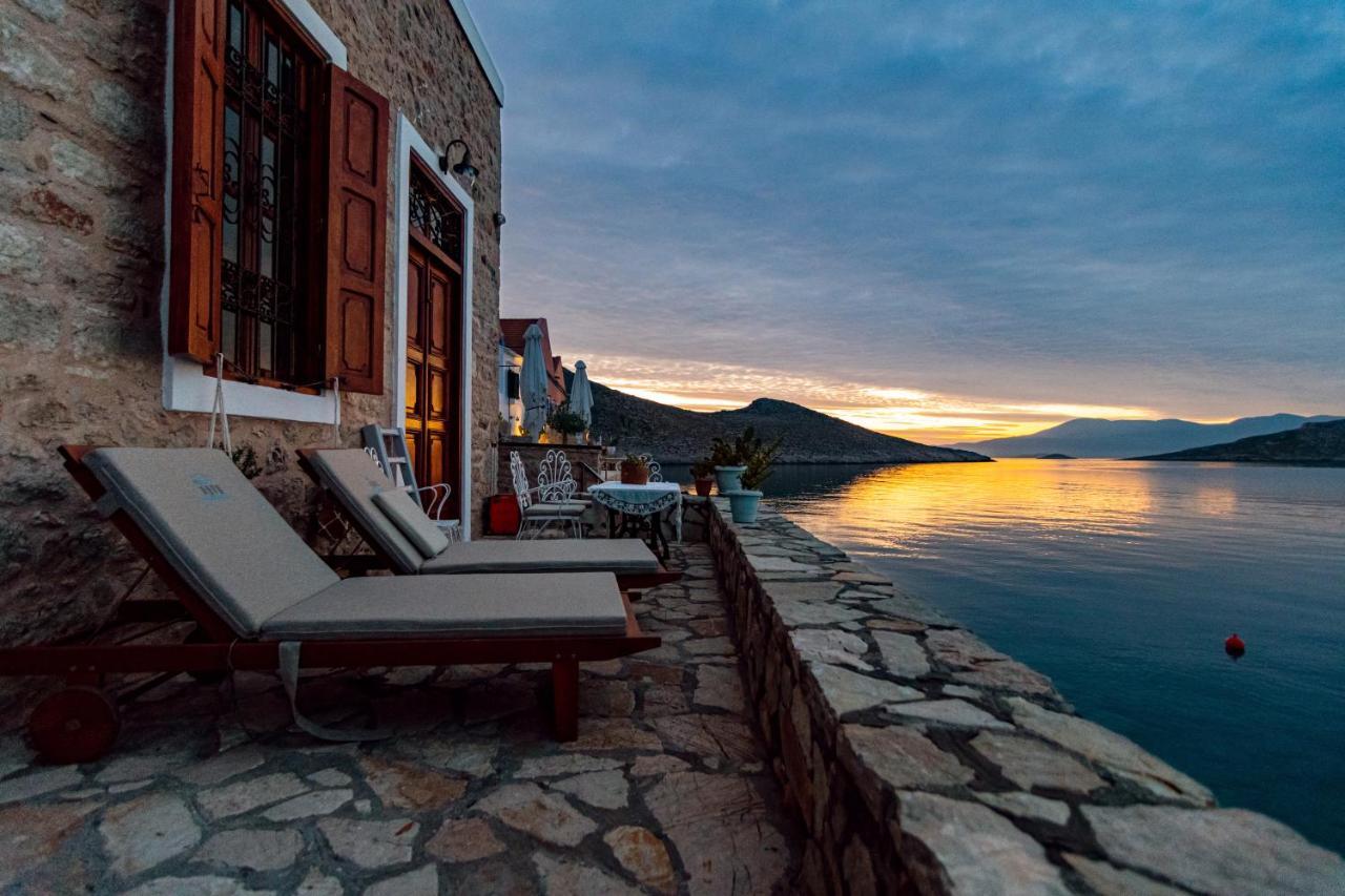 Villa Electra Chalki Town Exterior foto