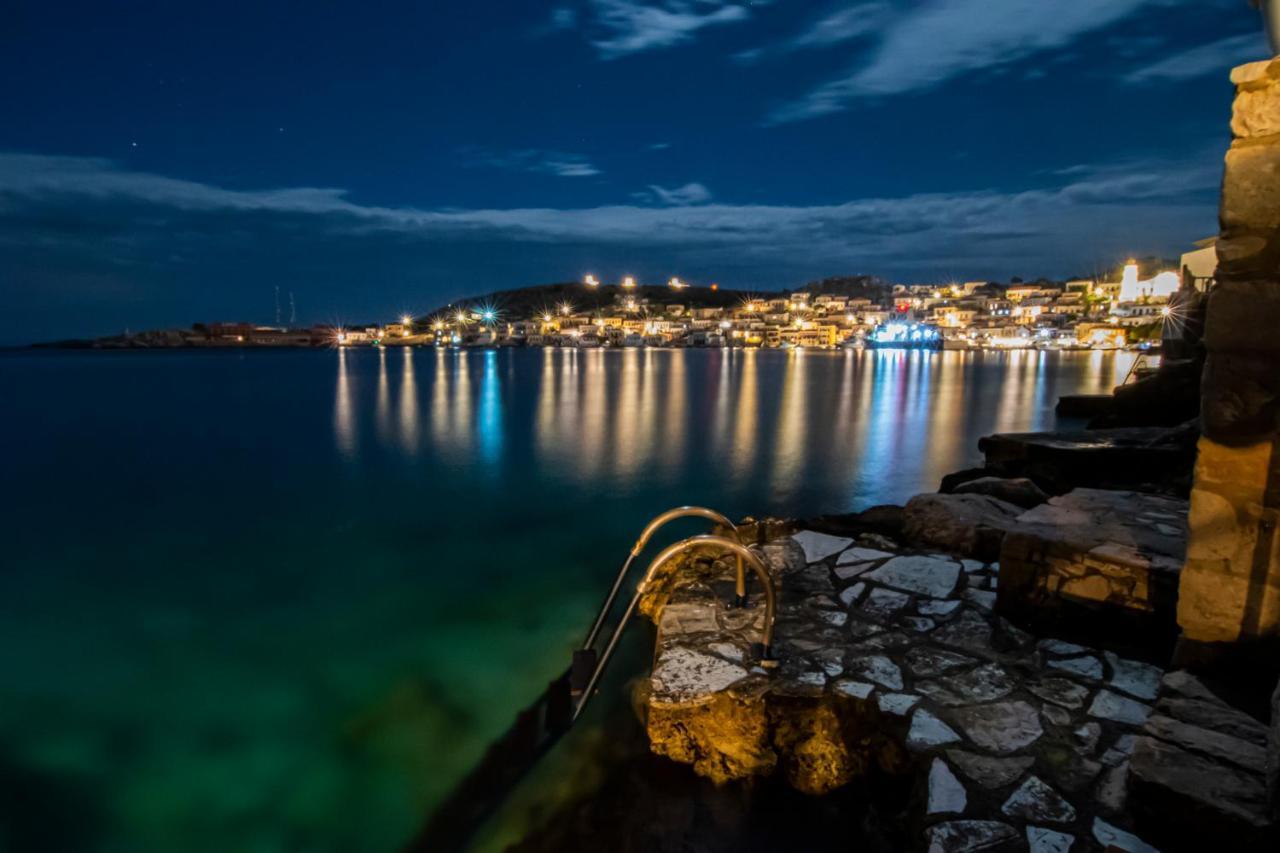Villa Electra Chalki Town Exterior foto