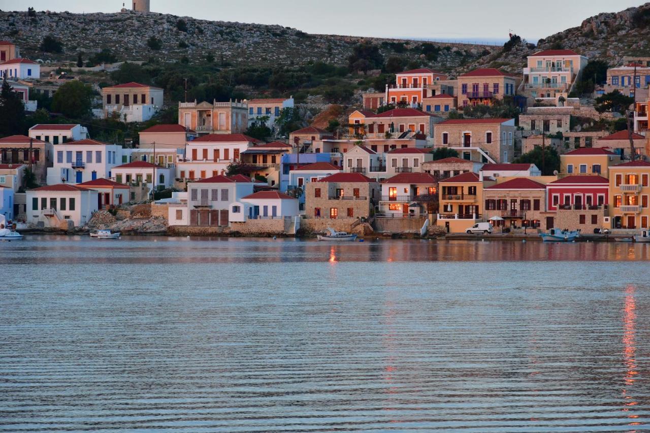 Villa Electra Chalki Town Exterior foto